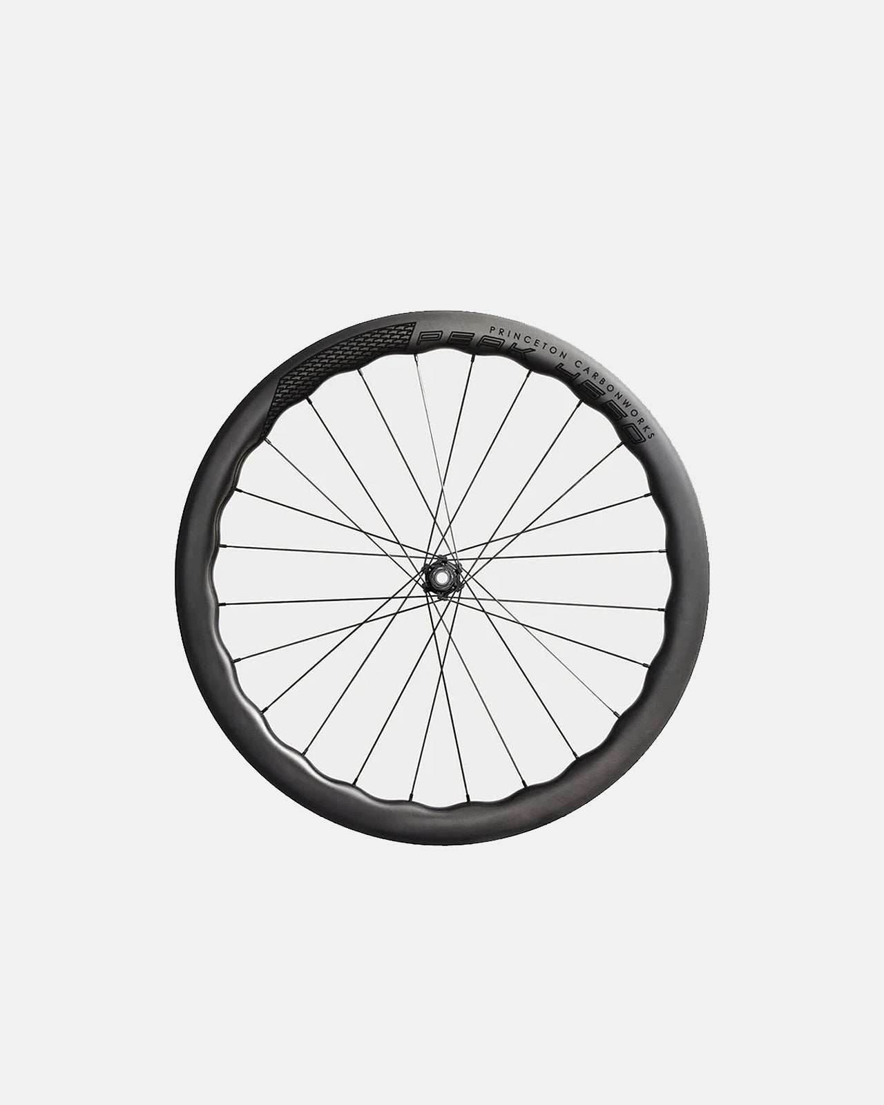 Paire de roues Princeton CarbonWorks Peak 4550 Black Edition | Disc/Rim