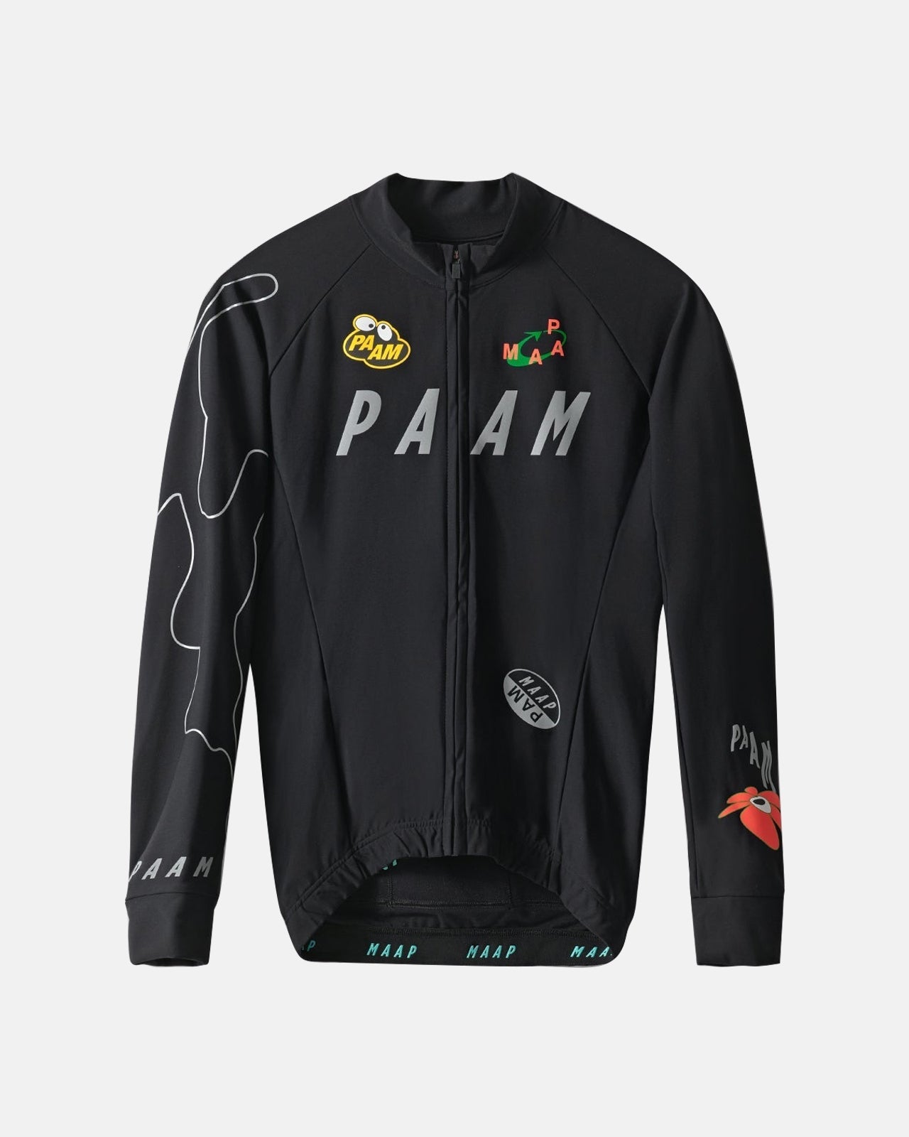 x PAM Thermal LS Jersey - Black | Enroute.cc