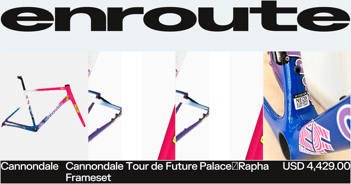 Cannondale Tour de Future Palace+Rapha Frameset | ENROUTE.CC
