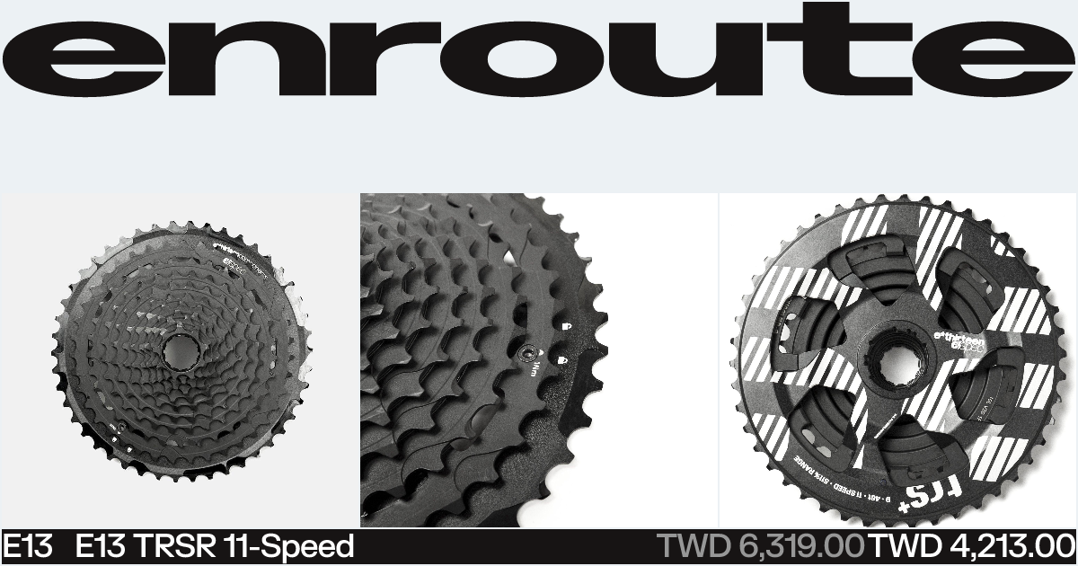 E13 TRSR 11-Speed Cassette · 9-46t | ENROUTE