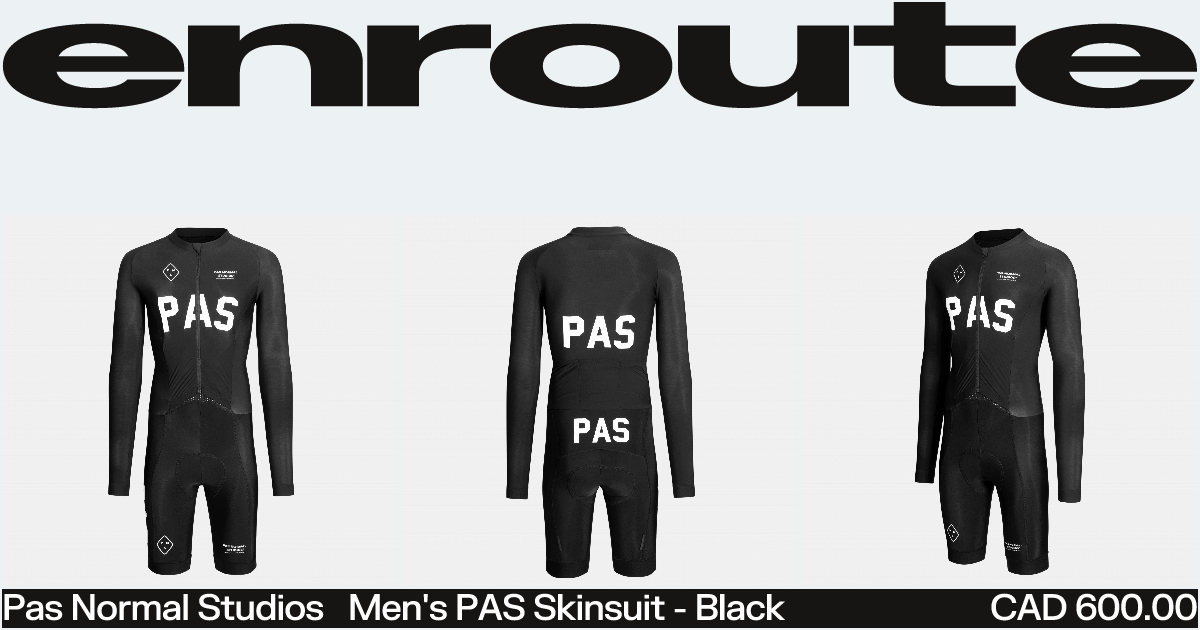 Men's PAS Skinsuit - Black | ENROUTE.CC