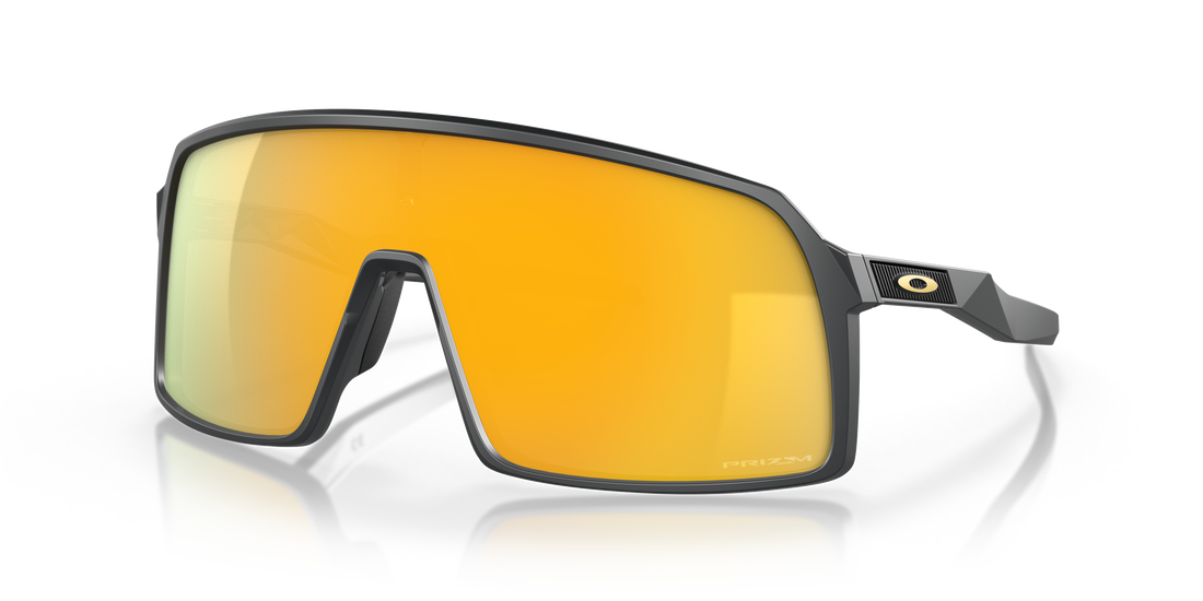 Oakley Sutro Sunglasses - Matte Carbon/Prizm 24K