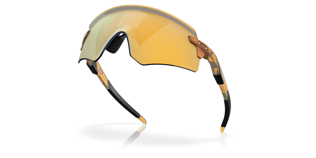 Oakley QNTM Kato Sunglasses - Transparent Light Curry / Prizm 24K