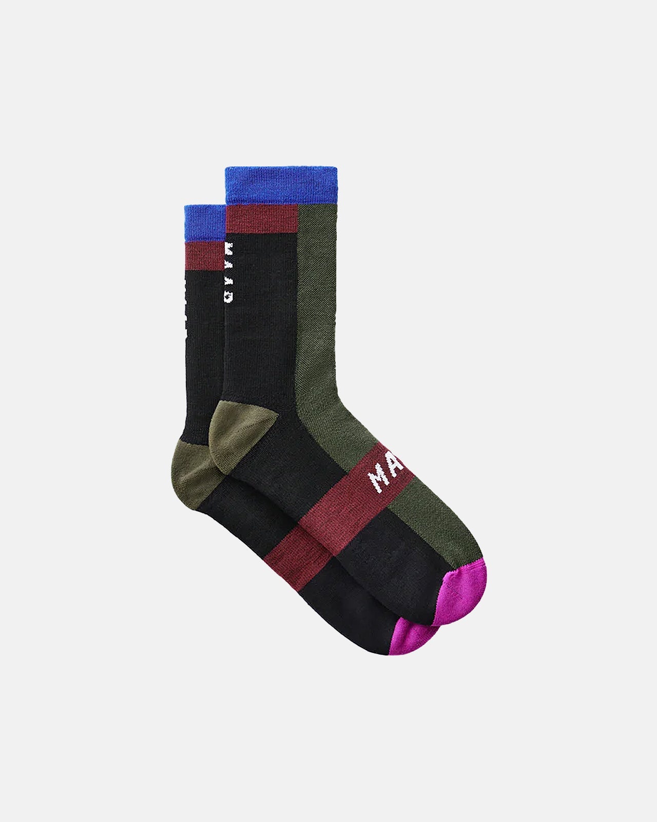 Alt_Road Duo Sock - Black - MAAP