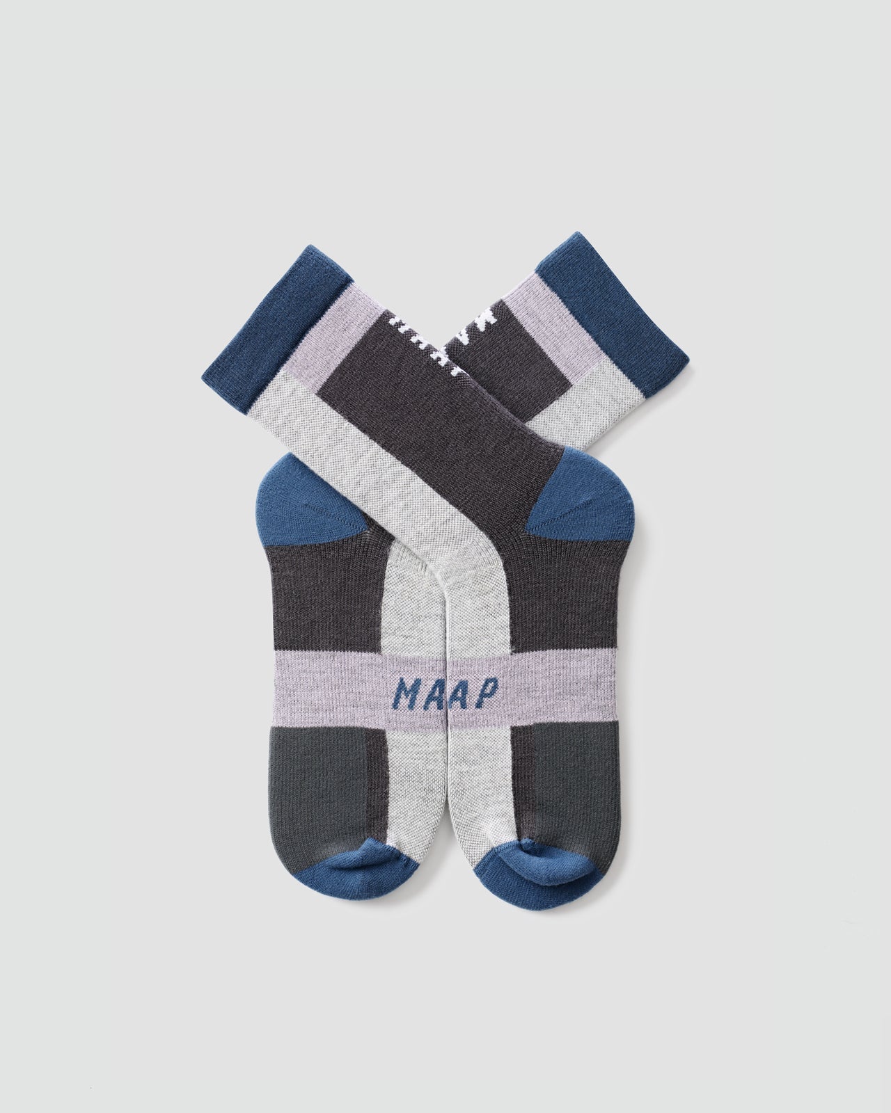 Alt_Road Duo Sock - Grey - MAAP