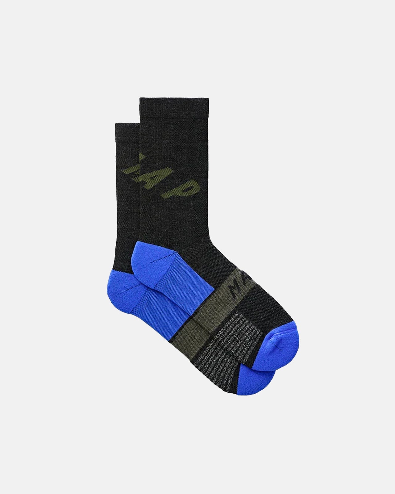 Alt_Road Merino Sock v2 - Black