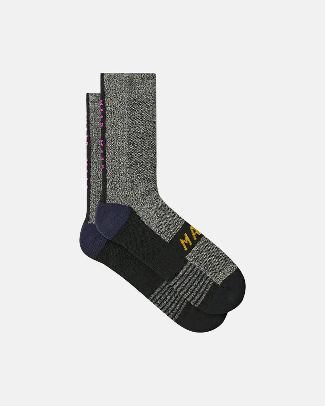 Alt_Road Merino Space Dye Sock - Black