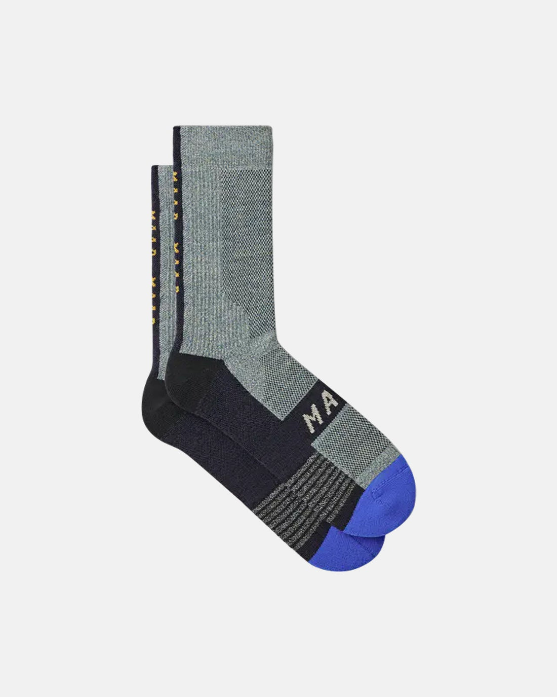 Alt_Road Merino Space Dye Sock - Bluestone