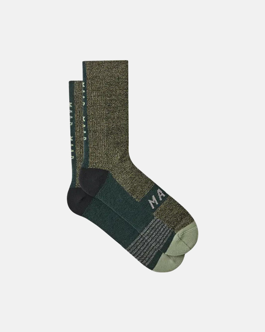 Alt_Road Merino Space Dye Sock - Lichen