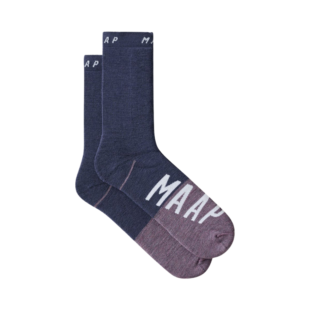 Apex Wool Sock - Navy - MAAP