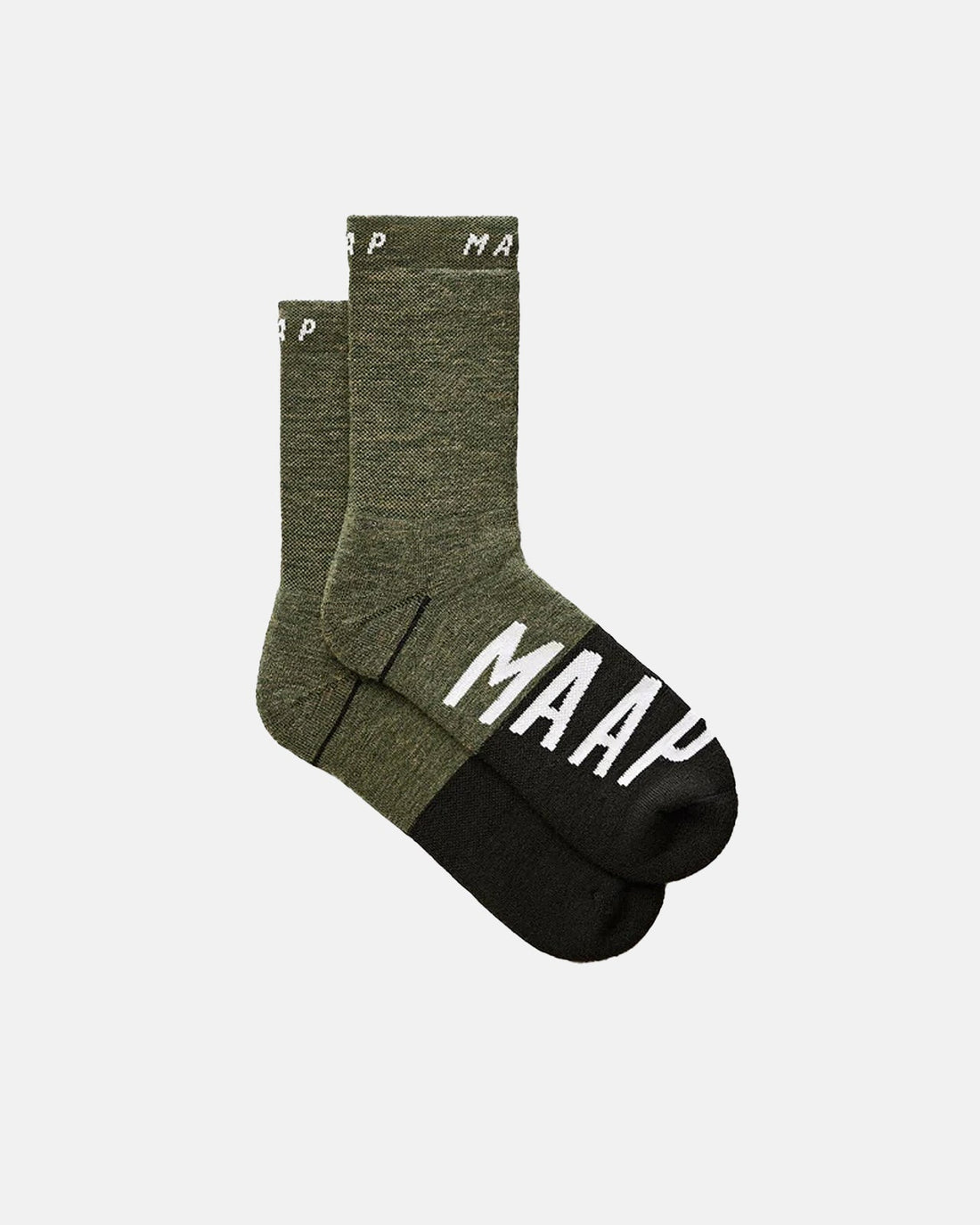 Apex Wool Sock - Olive - MAAP