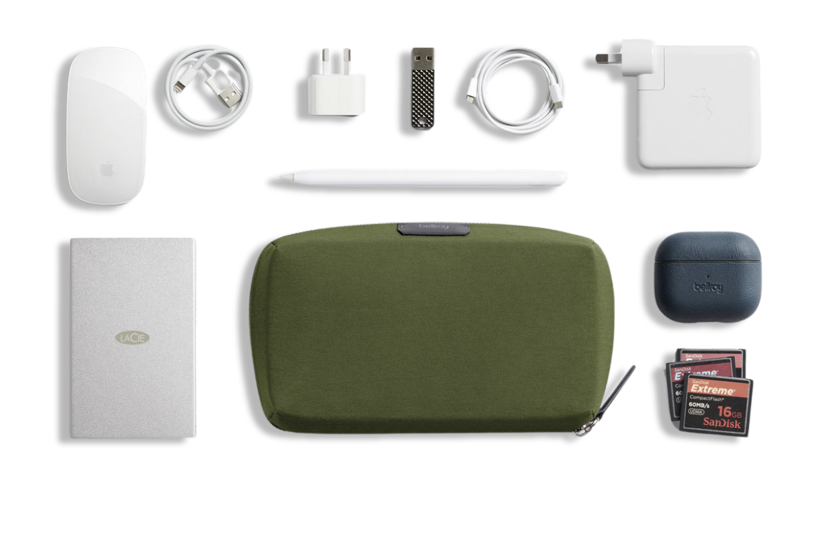 Bellroy Tech Kit - Ranger Green
