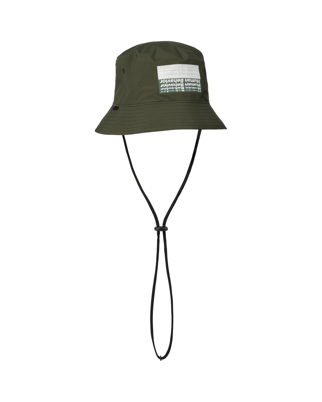 T.K.O. Off-Race Shield Bucket Hat - Olive