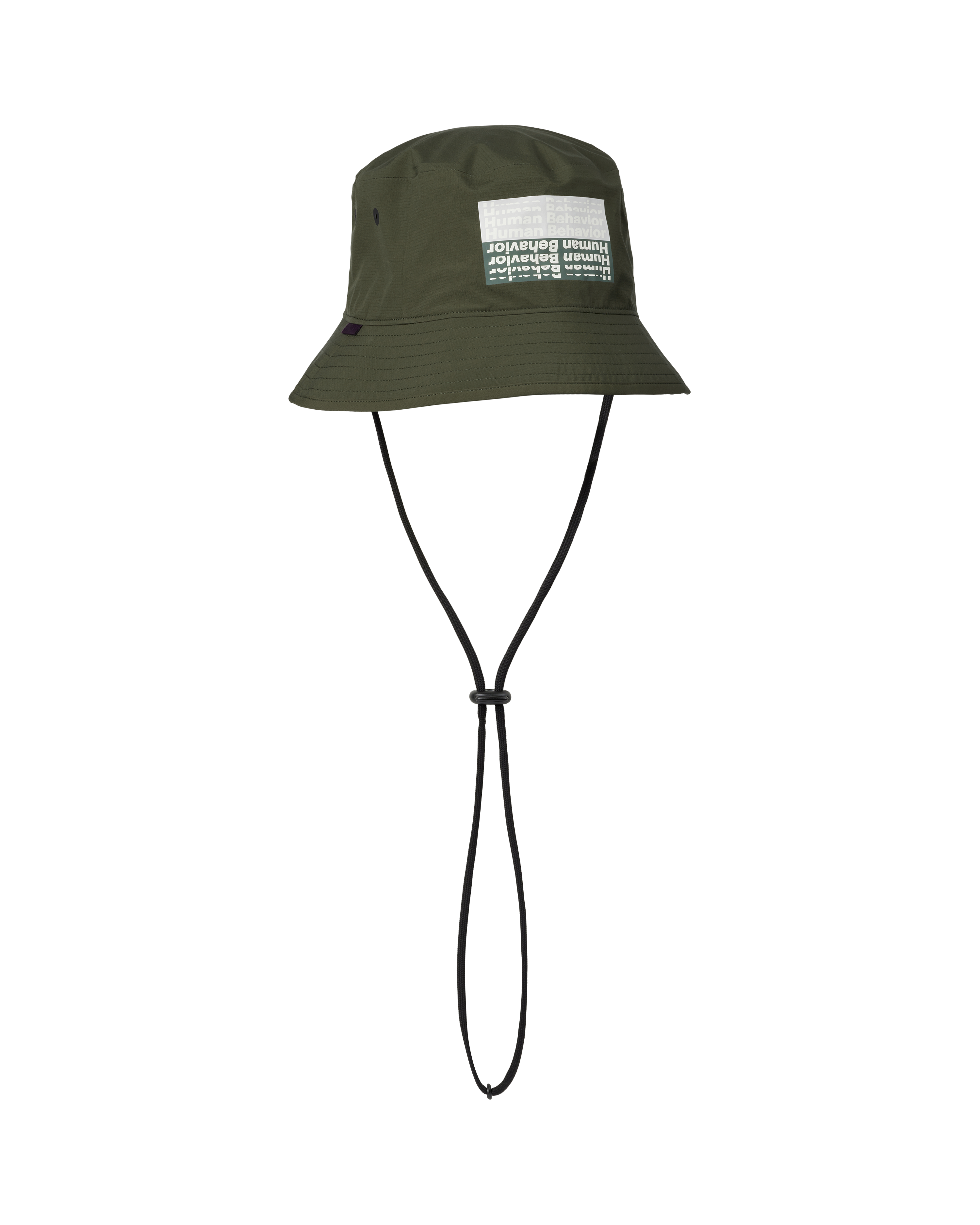 T.K.O. Off-Race Shield Bucket Hat - Olive