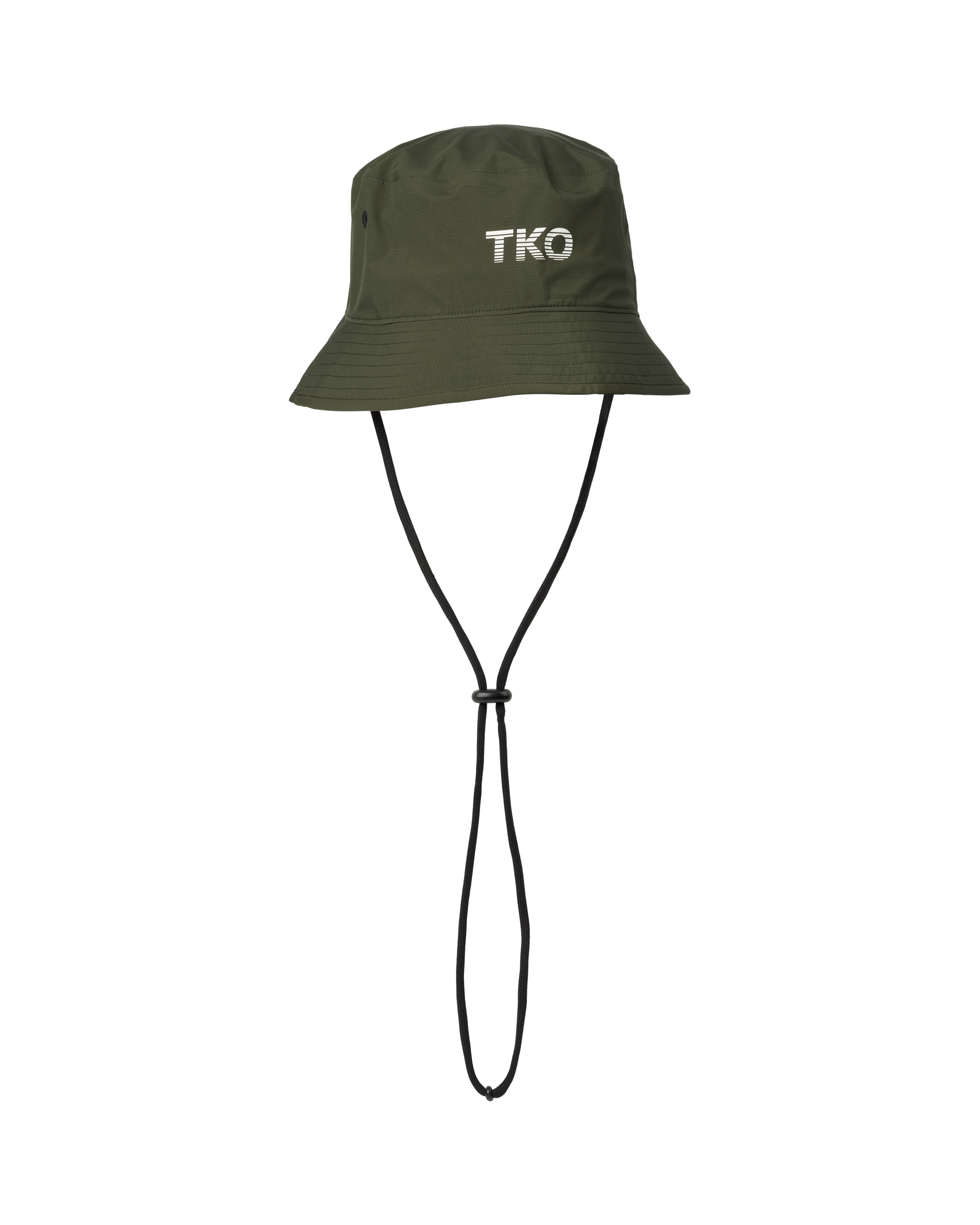 T.K.O. Off-Race Shield Bucket Hat - Olive