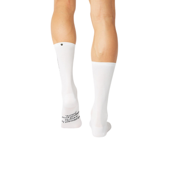 #Classic Movement Type Socks - White