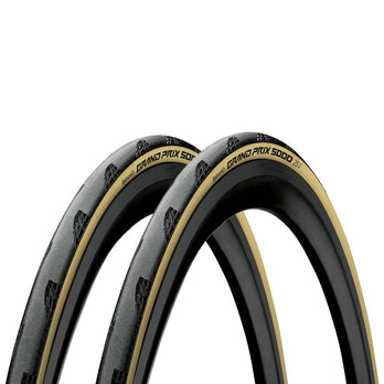 Continental GP5000 Clincher Road Twin Pack