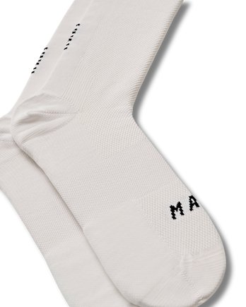 Division Mono Sock - White/White