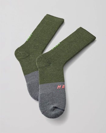 Division Sock Merino - Bronze Green - MAAP