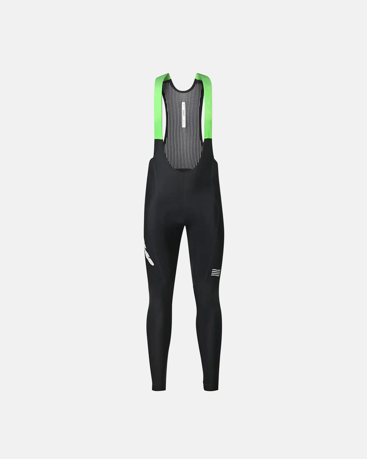 Eclipse Team Winter Bib Tight - Black/Fluro Green - MAAP