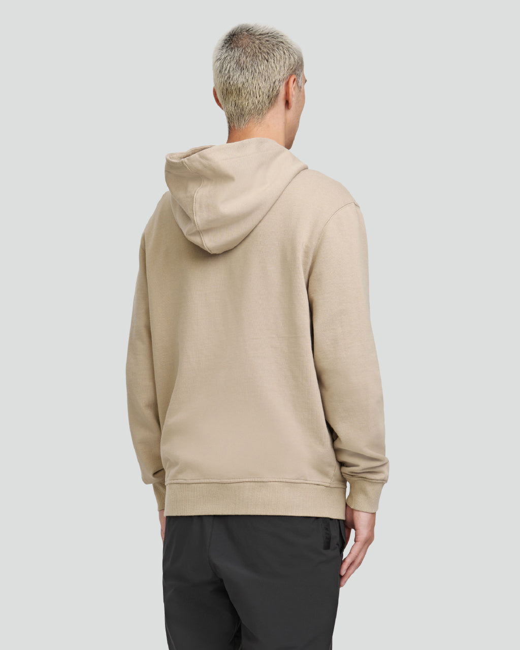 Hoodie taupe on sale