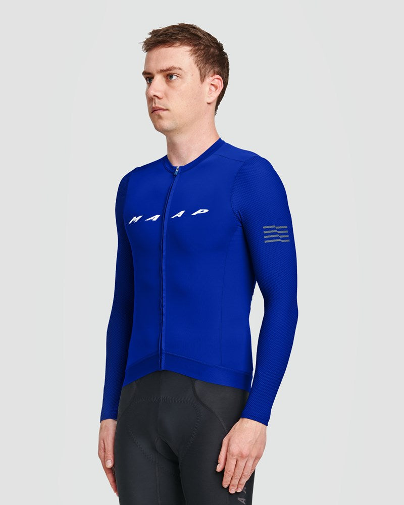 MAAP Evade Pro Base LS Jersey - Space Blue