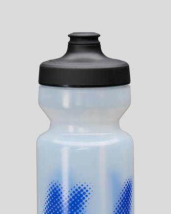 Halftone Bottle - Clear/Blue