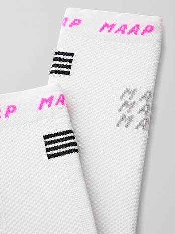 Eclipse Sock - White/Morel - MAAP