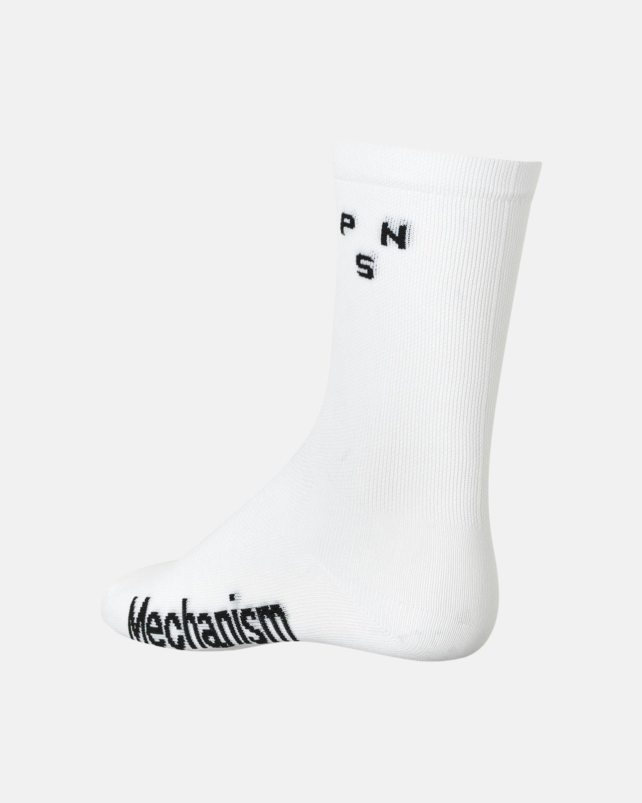 Pas Normal Studios Mechanism Socken – Weiß, exklusiv bei Enroute