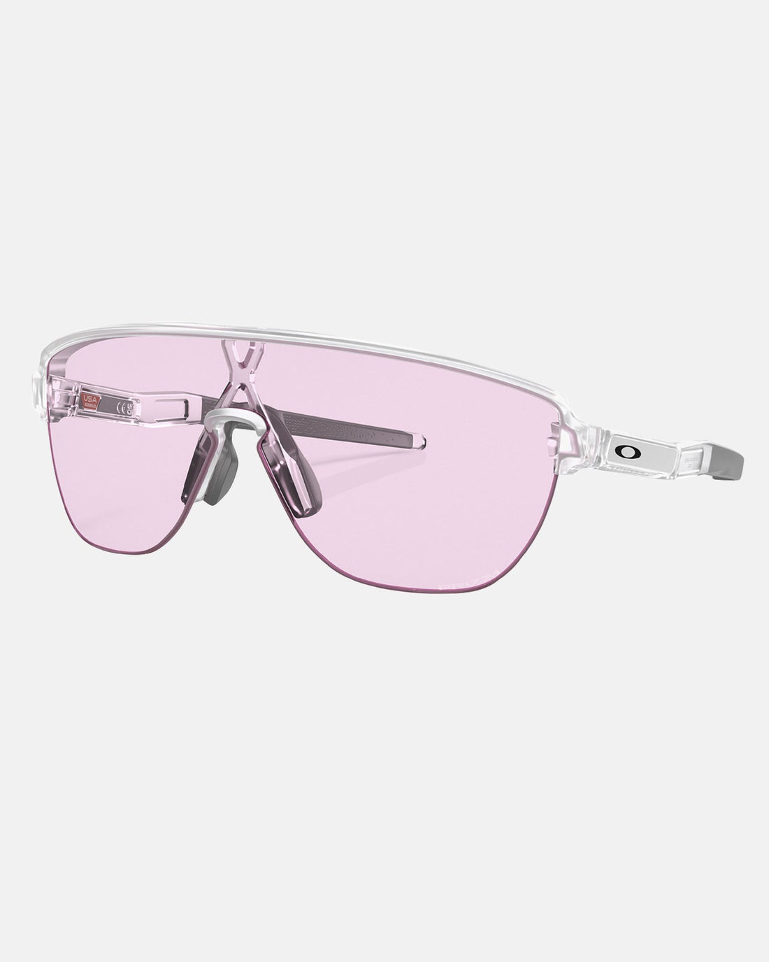 Oakley Corridor Sunglasses - Matte Clear / Prizm Low Light - Oakley