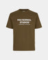 Off-Race Logo T-Shirt - Army Brown
