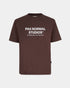 Off-Race Logo T-Shirt - Deep Brown - Pas Normal Studios