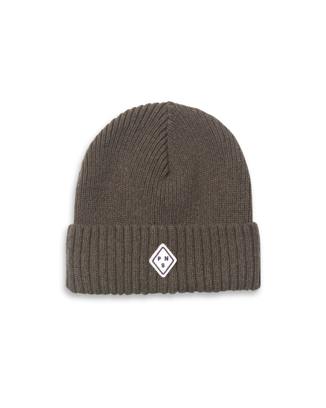 Off-Race Patch Beanie -  Ash Brown