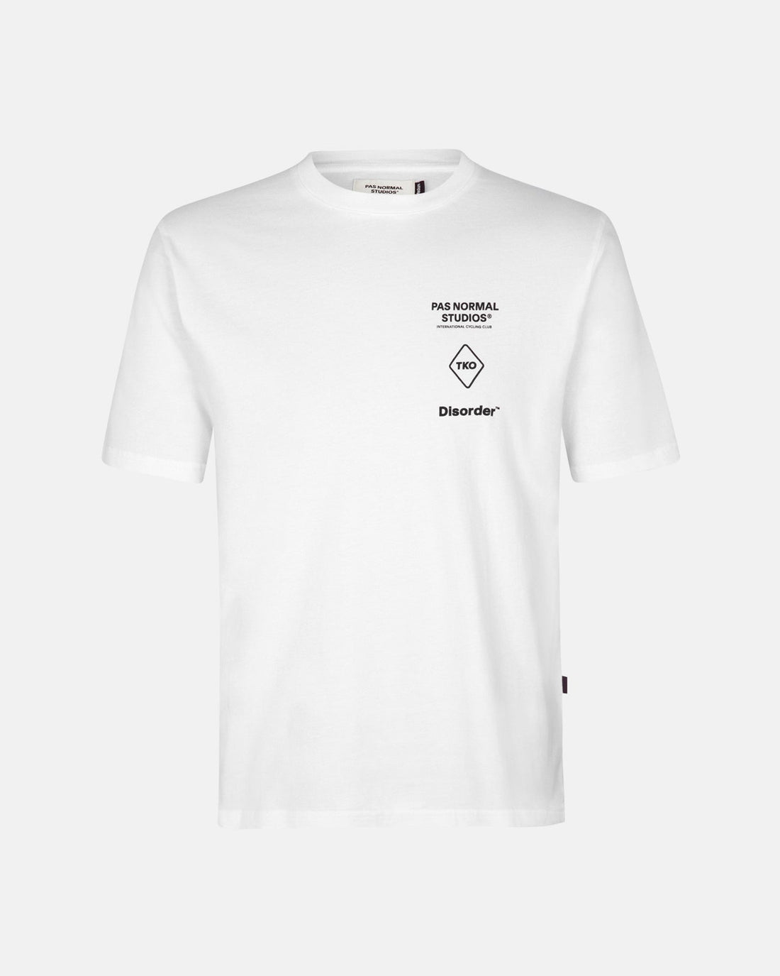 Off-Race T.K.O Disorder T-Shirt - White - Pas Normal Studios