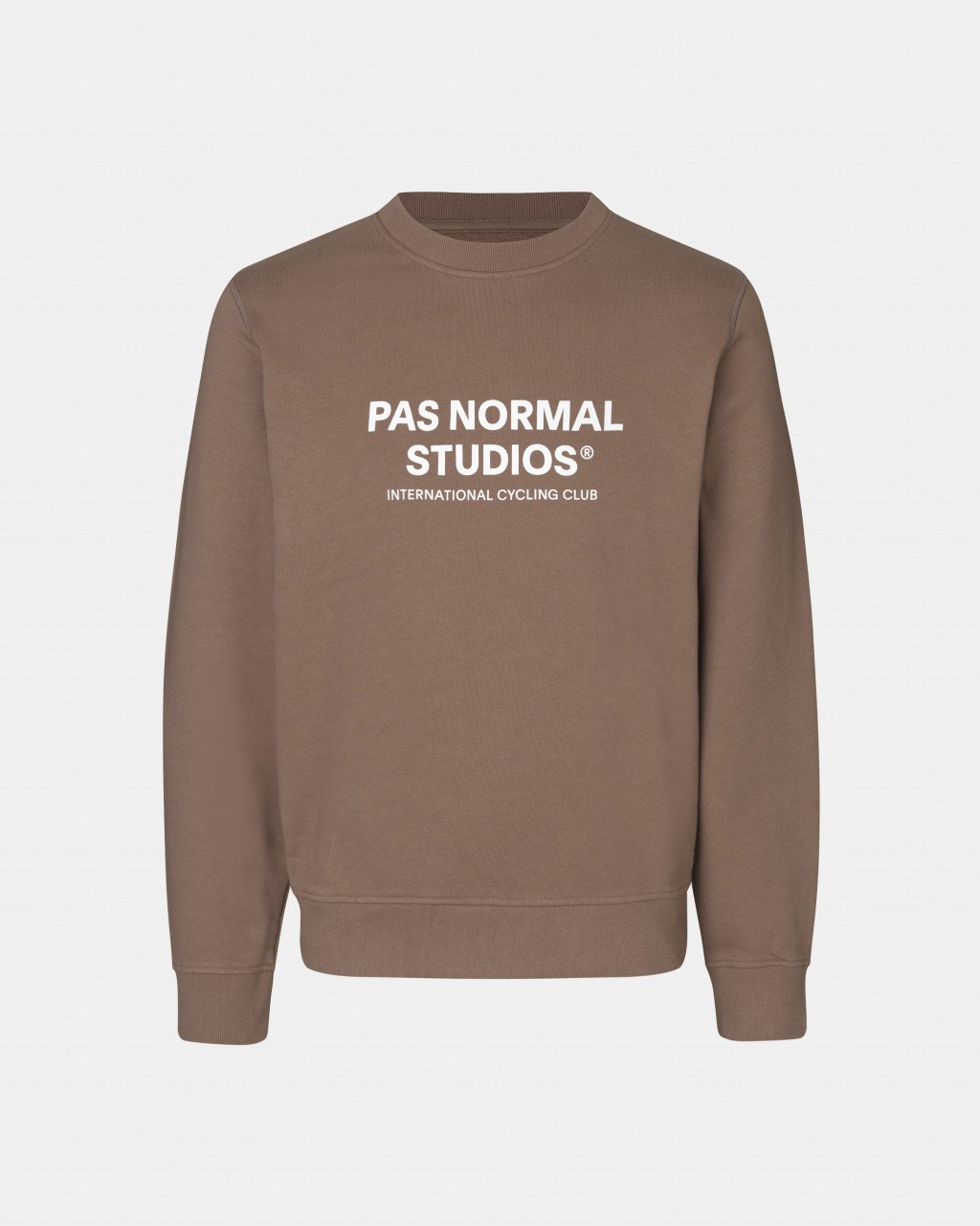PNS Off-Race Logo Sweatshirt - Clay - Pas Normal Studios