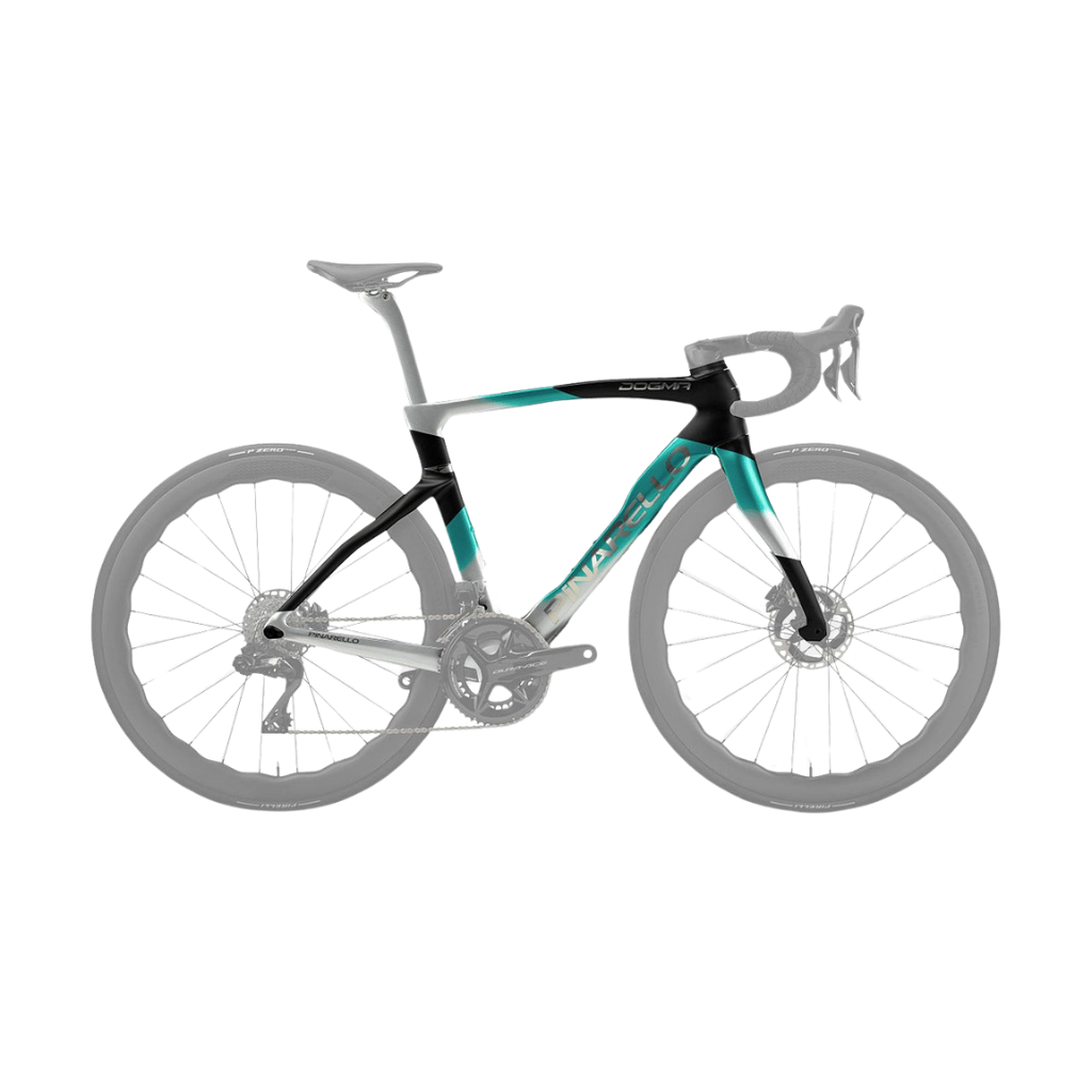 Pinarello Dogma F Disc Frameset - Nebula Green Silver - Pinarello