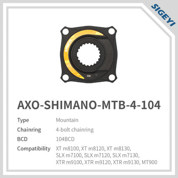 Sigeyi AXO Power Meter for Shimano MTB