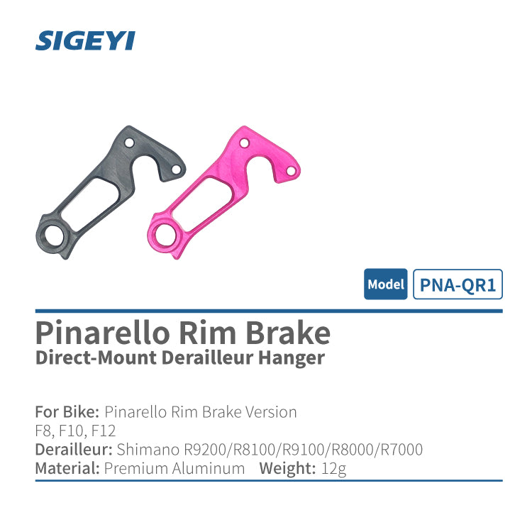 Sigeyi Pinarello Direct-Mount Rim Derailleur Hanger - Pink - Sigeyi