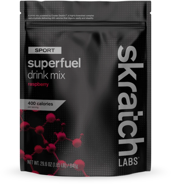 Skratch Labs Super High-Carb Sports Drink Mix - Raspberry