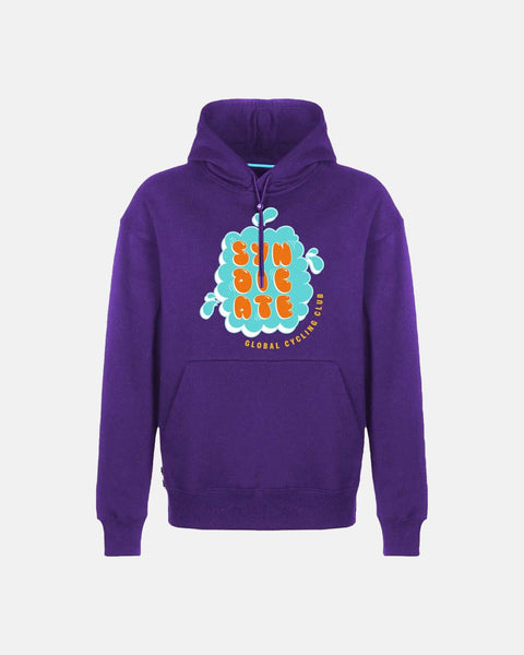 Syndicate Hoodie Purple Bubble Casual