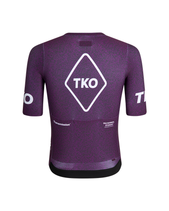 T.K.O Short Sleeve Jersey - Dark Purple Transmission