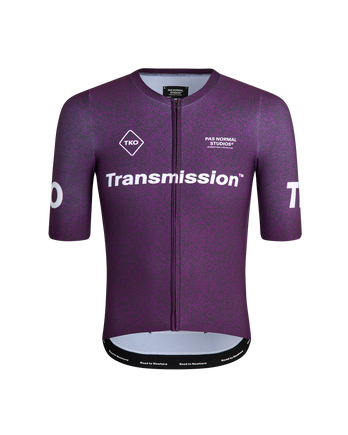 T.K.O Short Sleeve Jersey - Dark Purple Transmission