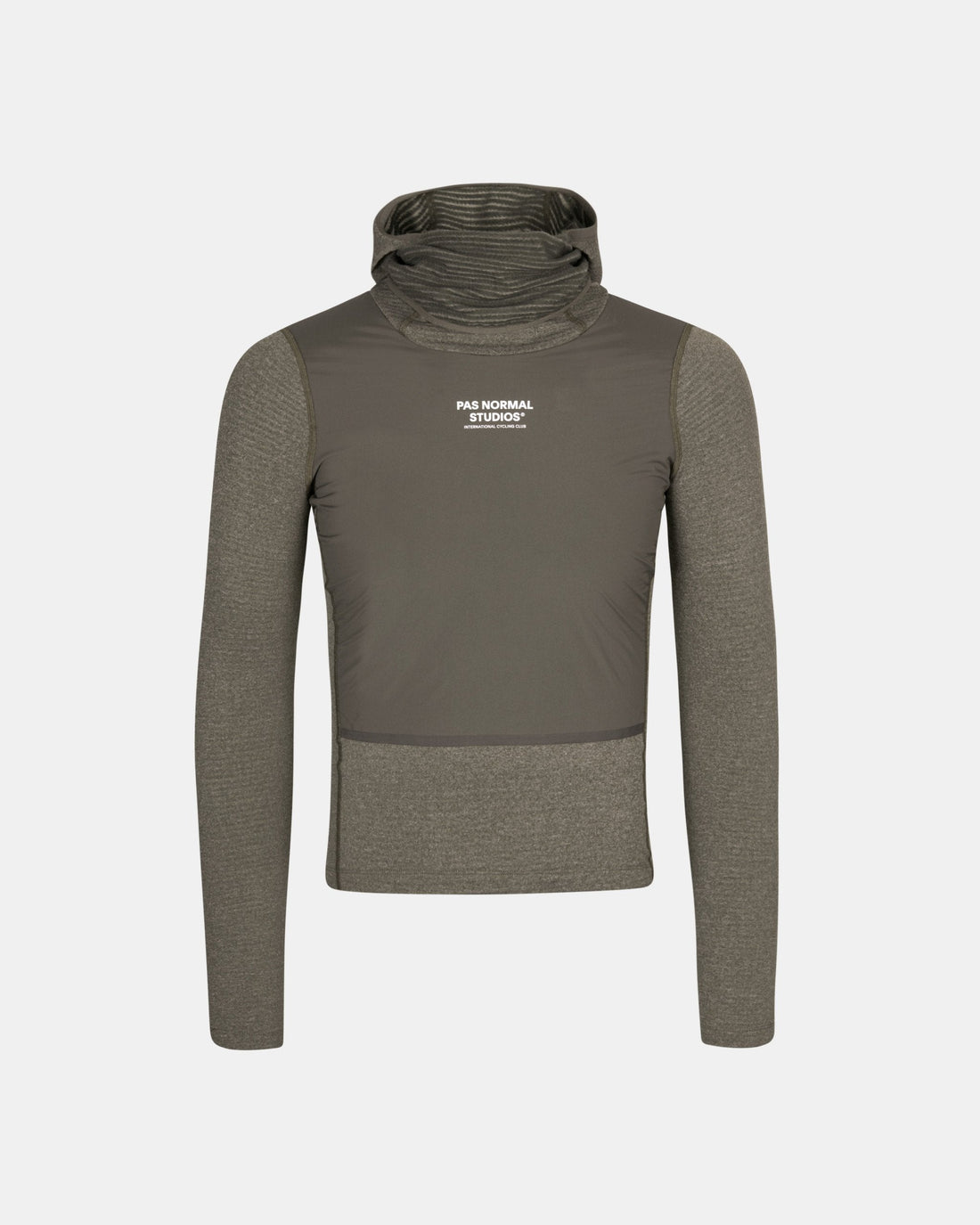 Thermal Hooded Windproof Base Layer - Dark Stone
