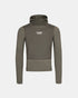 Thermal Hooded Windproof Base Layer - Dark Stone