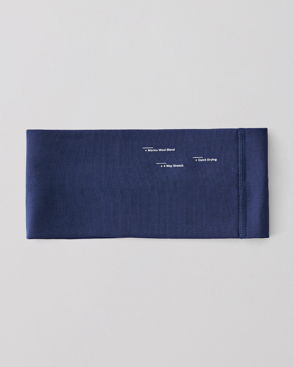 Thermal Wool Headband - Navy