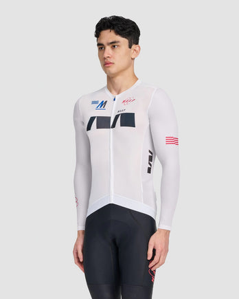Trace Pro Air LS Jersey - White