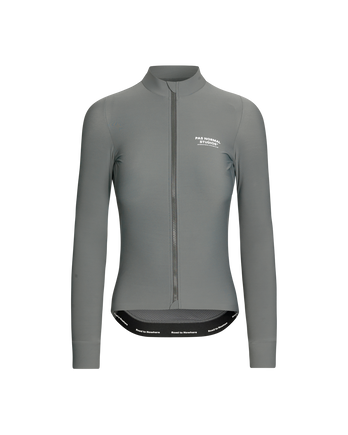 Womens Mechanism Long Sleeve Jersey - Dark Moss