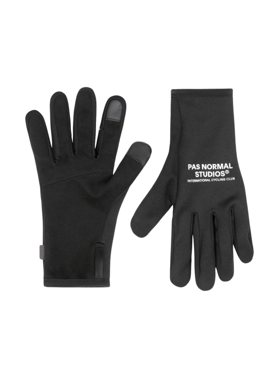 Logo Transition Gloves - Black