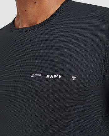 MAAP x The Arrivals LS T-Shirt – Schwarz, Langarm-T-Shirt