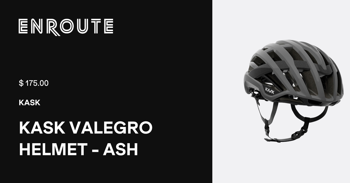 Kask Valegro Helmet - Ash exclusive at Enroute.cc